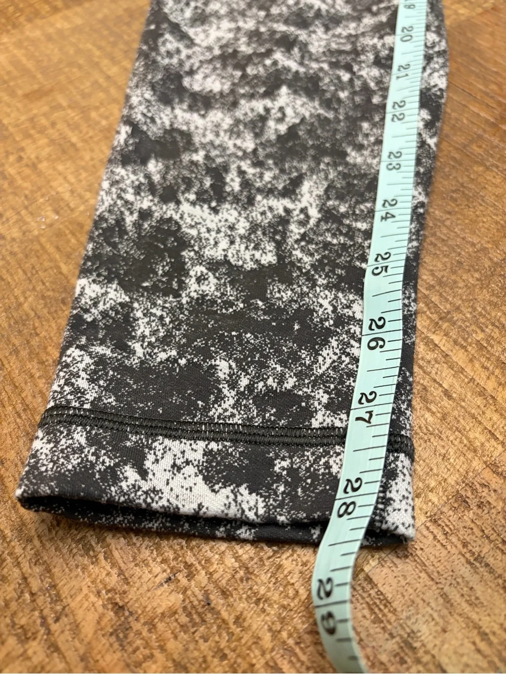 lululemon athletica Grey Marbled High-Rise Leggings